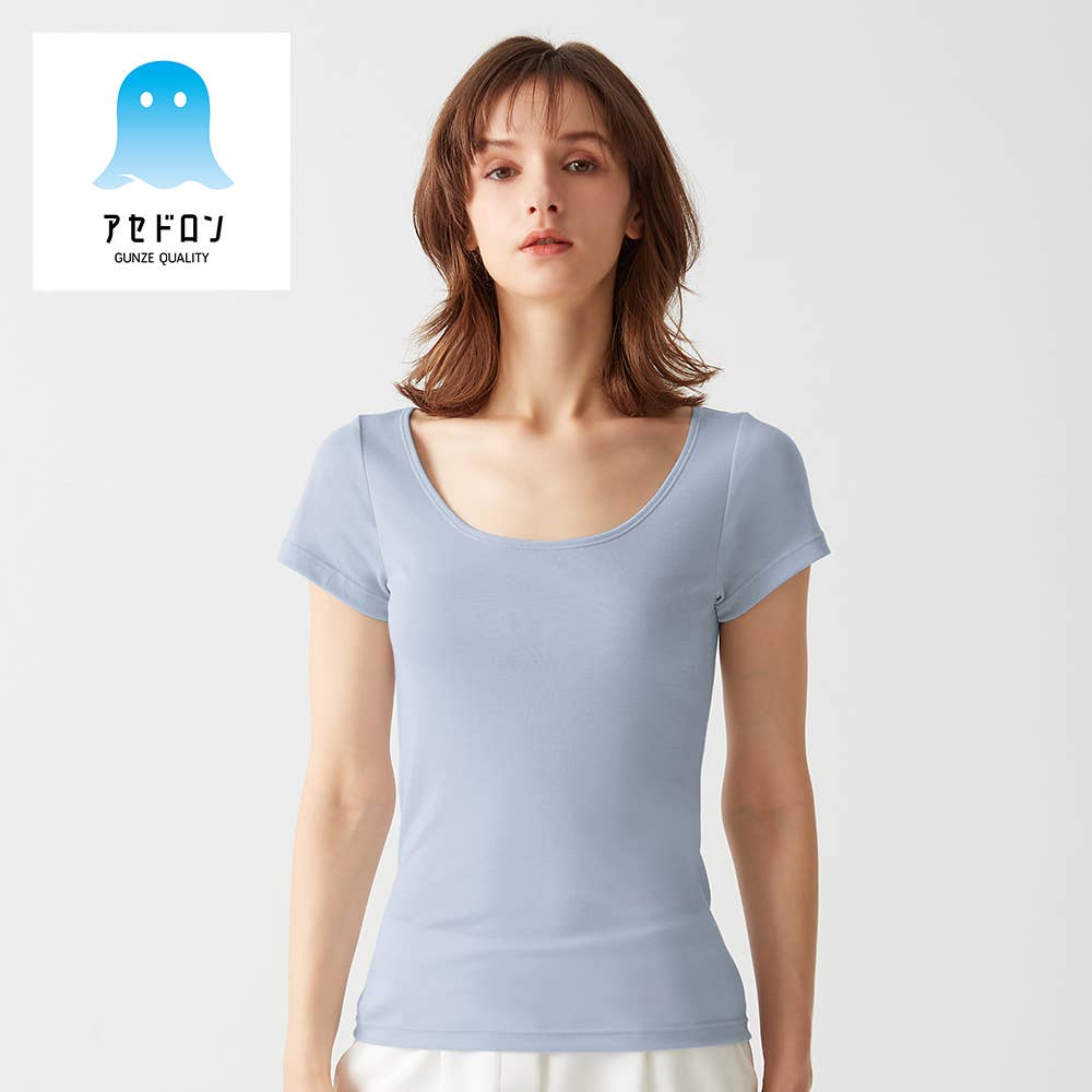 [ASEDORON] Sweat-absorbing 2/4 sleeve innerwear